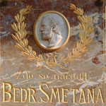 Bedrich Smetana Memorial Plaque